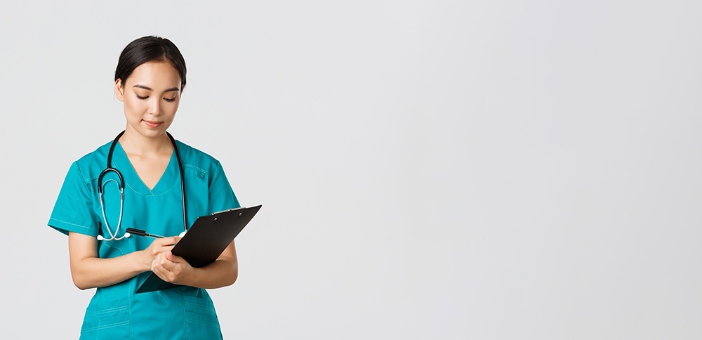 healthcare workers preventing virus quarantine