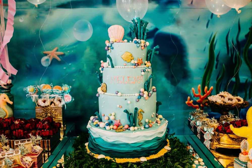 Under the sea theme first birthday